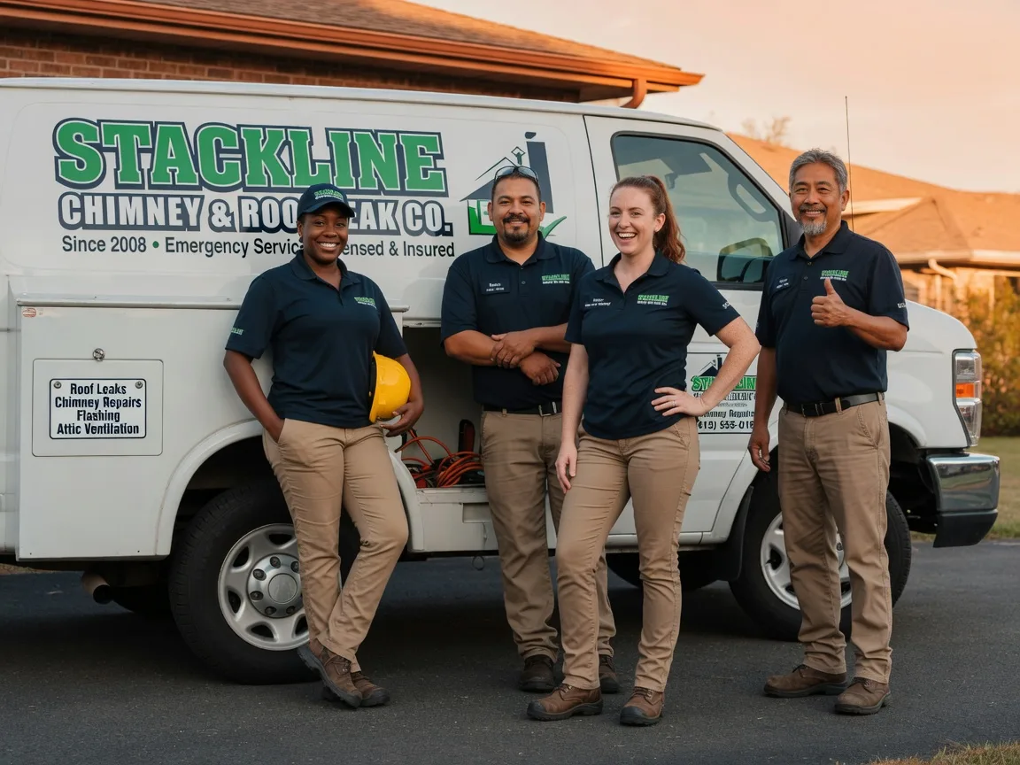 Chimney flashing repair company in Inman, SC